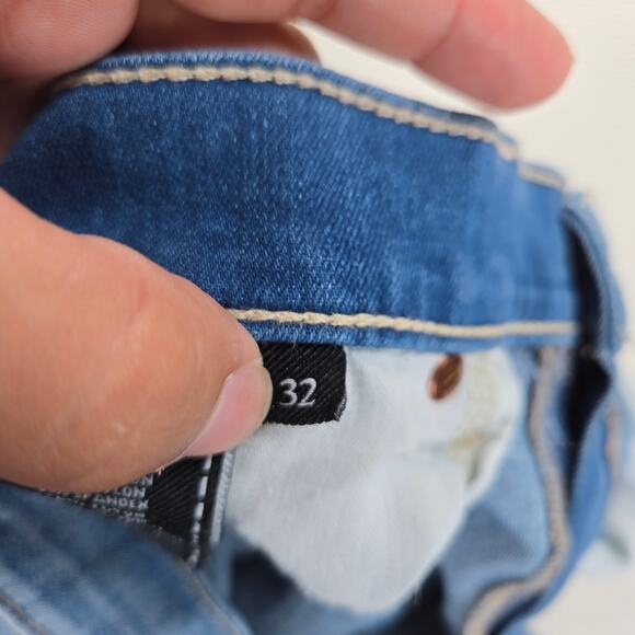 Seven‎ 7 For All Mankind The Skinny Mid Rise Stretch Jeans Women's Size 32 - Picture 4 of 9